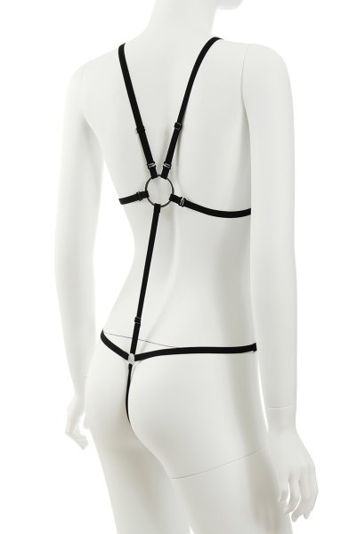 画像9: BELLEZA body  | ハーネス・テディ・オープンバスト・ブラック | Anais アナイス センシュアルランジェリー (9)