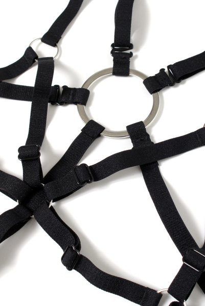 画像15: BELLEZA body  | ハーネス・テディ・オープンバスト・ブラック | Anais アナイス センシュアルランジェリー (15)