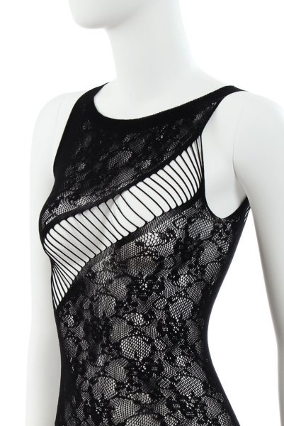 画像10: Adios chemise  | ボディドレス・網タイツ素材・ブラック | Anais アナイス センシュアルランジェリー (10)