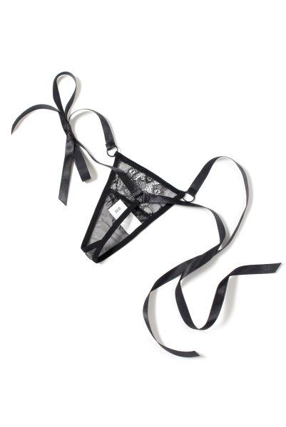 画像15: Dita Robe  | ガウン＆タンガ2点セット・ブラック | Anais アナイス センシュアルランジェリー (15)