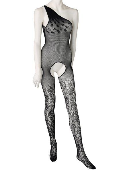 画像12: Elodi bodystocking  | ボディ・ストッキング・網タイツ素材・ブラック | Anais アナイス センシュアルランジェリー (12)