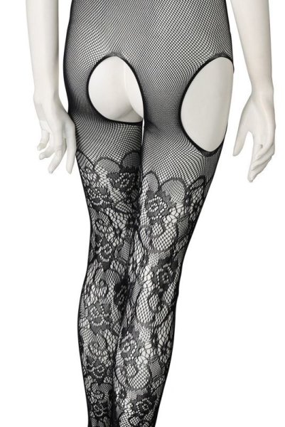 画像17: Elodi bodystocking  | ボディ・ストッキング・網タイツ素材・ブラック | Anais アナイス センシュアルランジェリー (17)