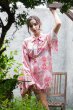 画像6: MIYU-short-robe | ショートローブ・花柄・ピンク | Anais アナイス センシュアルランジェリー輸入ランジェリー   (6)