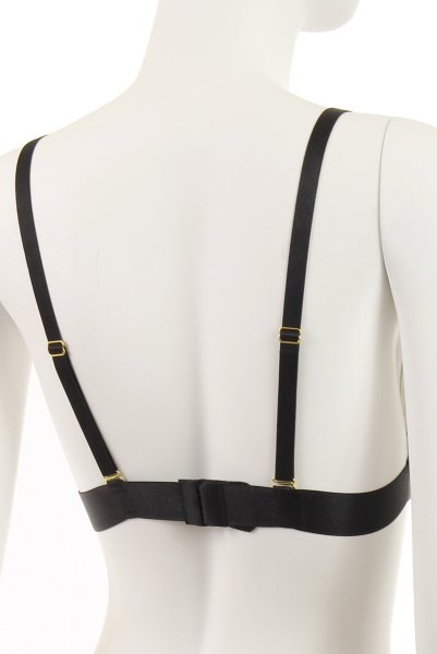 画像11: Izaro set  | ソフトブラ&オープンクロッチタンガ2点セット・ノンワイヤー・レオパード柄×ブラック | Anais アナイス センシュアルランジェリー (11)