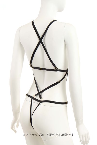 画像11: Lucky teddy  | テディ・ノンワイヤー・レオパード柄・ストラッピー | Anais アナイス センシュアルランジェリー (11)