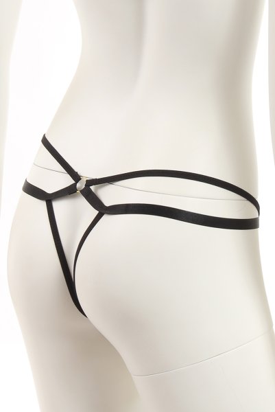 画像13: Paige set  | ブラレット&オープンクロッチタンガセット・ノンワイヤー・Tバック・レオパード柄 | Anais アナイス センシュアルランジェリー (13)