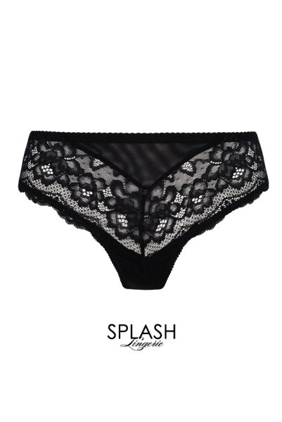 画像2: V-7603  | ノーマルショーツ・透けレース・カットアウト | Axami アクサミ (2)