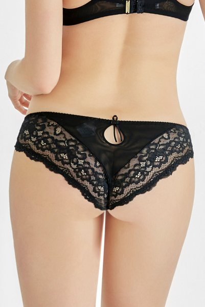 画像3: V-7603  | ノーマルショーツ・透けレース・カットアウト | Axami アクサミ (3)