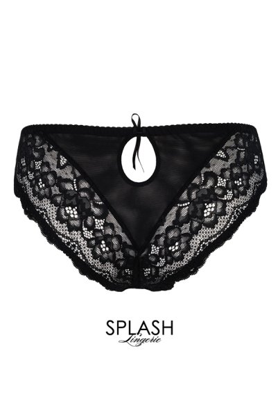 画像6: V-7603  | ノーマルショーツ・透けレース・カットアウト | Axami アクサミ (6)