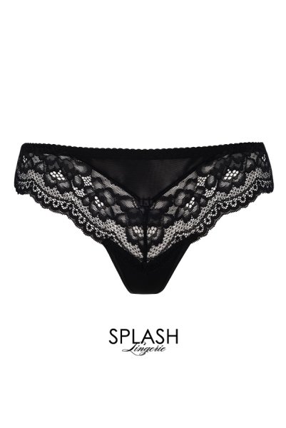 画像2: V-7608  | ブラジリアン・タンガ・透けレース・カットアウト | Axami アクサミ (2)