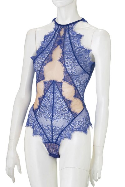 画像9: V-9600 | テディ・ボディ・シースルー・アイラッシュレース | AxamiSexy アクサミセクシー (9)