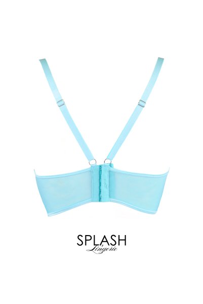 画像2: V-10121｜ブラレット・ ライトブルー｜Axami アクサミ| 輸入下着・高級ランジェリー  (2)