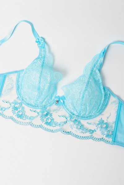 画像8: V-10121｜ブラレット・ ライトブルー｜Axami アクサミ| 輸入下着・高級ランジェリー  (8)