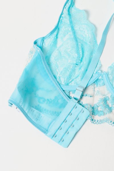 画像13: V-10121｜ブラレット・ ライトブルー｜Axami アクサミ| 輸入下着・高級ランジェリー  (13)