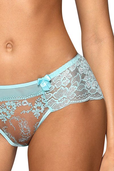 画像7: V-10133｜ノーマルショーツ・ ライトブルー｜Axami アクサミ【サイズ交換NG・メール便対象】 輸入下着・高級ランジェリー  (7)