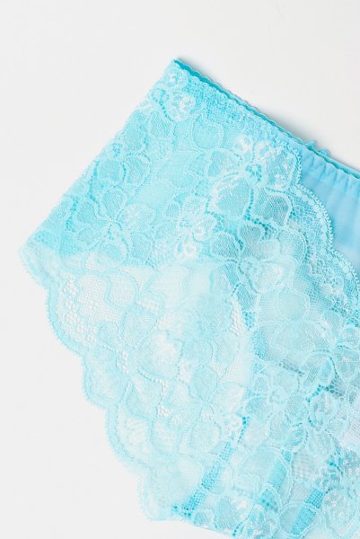 画像12: V-10133｜ノーマルショーツ・ ライトブルー｜Axami アクサミ【サイズ交換NG・メール便対象】 輸入下着・高級ランジェリー  (12)