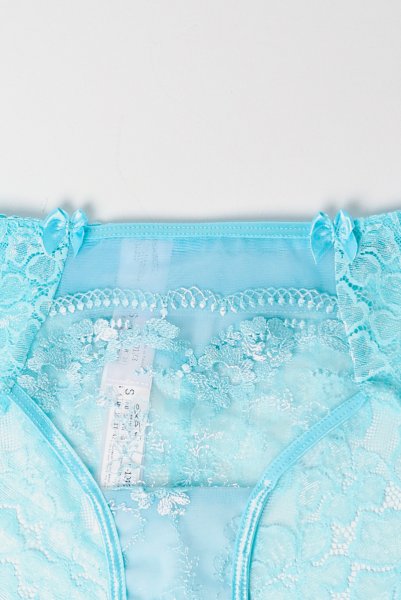 画像13: V-10133｜ノーマルショーツ・ ライトブルー｜Axami アクサミ【サイズ交換NG・メール便対象】 輸入下着・高級ランジェリー  (13)