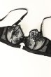 画像10: V-11041｜ 一枚レースブラ・ ブラック｜Axami アクサミ【サイズ交換OK】輸入下着・高級ランジェリー  (10)