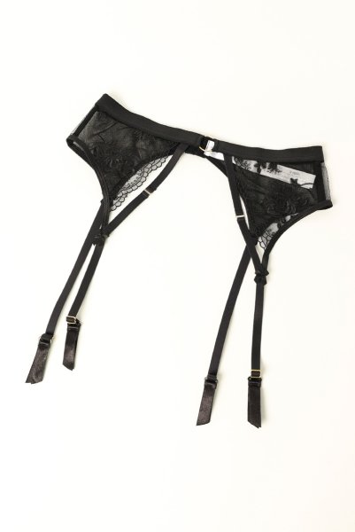 画像10: V-11042｜ガーターベルト・ ブラック｜Axami アクサミ【サイズ交換NG・メール便対象】 輸入下着・高級ランジェリー  (10)