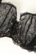 画像10: V-11131｜ 一枚レースブラ・ ブラック×ゴールド｜Axami アクサミ【サイズ交換OK】輸入下着・高級ランジェリー  (10)