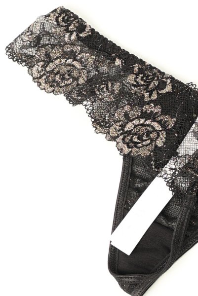 画像12: V-11138｜タンガ(Tバック)・ ブラック×ゴールド｜Axami アクサミ【サイズ交換NG・メール便対象】 輸入下着・高級ランジェリー  (12)