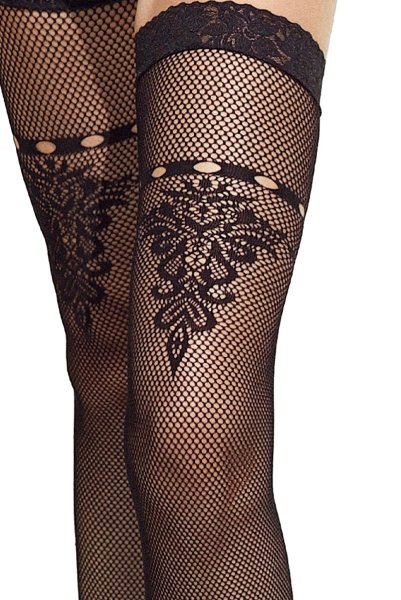 画像3: V-11814|ガーターストッキング・ ブラック|Axami アクサミ【サイズ交換NG・メール便対象】 輸入下着・高級ランジェリー  (3)