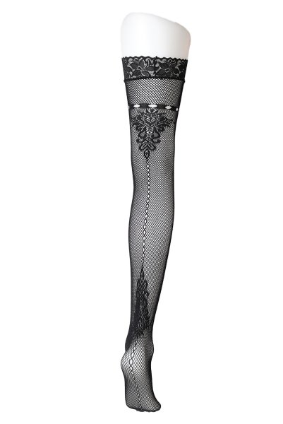 画像10: V-11814|ガーターストッキング・ ブラック|Axami アクサミ【サイズ交換NG・メール便対象】 輸入下着・高級ランジェリー  (10)