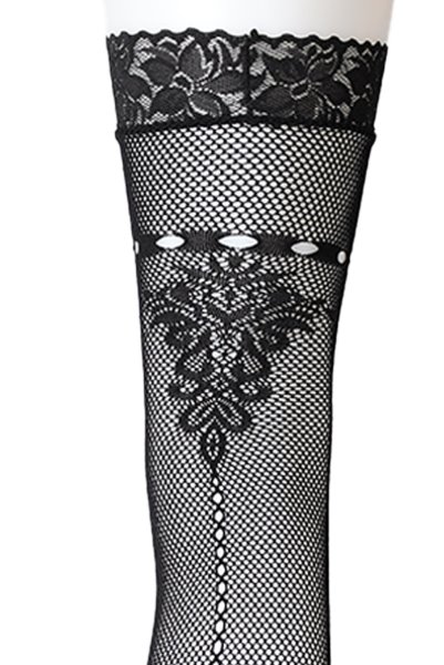 画像11: V-11814|ガーターストッキング・ ブラック|Axami アクサミ【サイズ交換NG・メール便対象】 輸入下着・高級ランジェリー  (11)