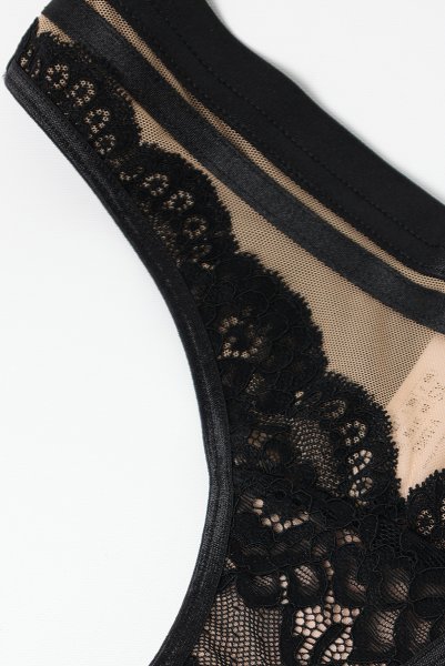 画像13: V-11815|タンガ(ブラジリアン)・ ブラック×ベージュ|Axami アクサミ【サイズ交換NG・メール便対象】 輸入下着・高級ランジェリー  (13)