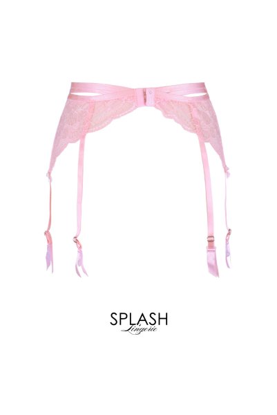 画像2: V-11032｜ガーターベルト・ピンク｜Axami アクサミ【サイズ交換OK・メール便対象】 輸入下着・高級ランジェリー  (2)