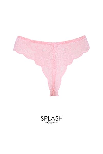 画像2: V-11038｜タンガ(Tバック)・ ピンク｜Axami アクサミ【サイズ交換NG・メール便対象】 輸入下着・高級ランジェリー  (2)