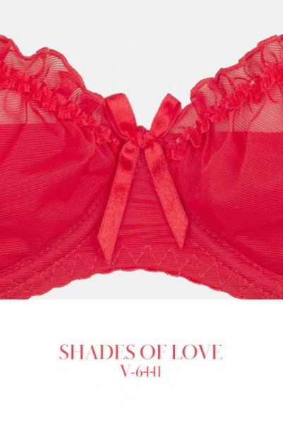 画像12: V-6441 | 解けるリボンのカバー付きオープンバストブラジャー・シェルフブラ | AxamiSexy アクサミセクシー (12)