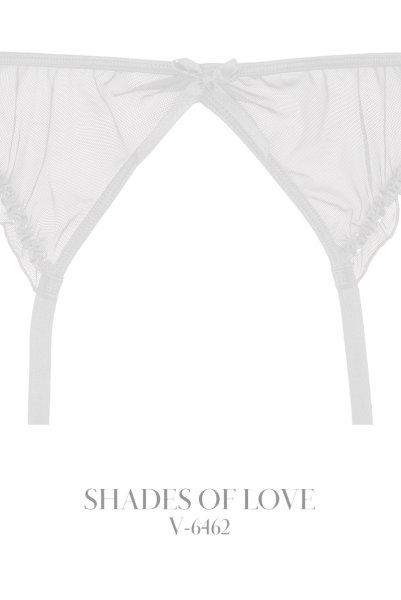 画像11: V-6462 | ガーターベルト・ホワイト・シースルー | AxamiSexy アクサミセクシー| ※メール便対象※輸入下着・高級ランジェリー   (11)