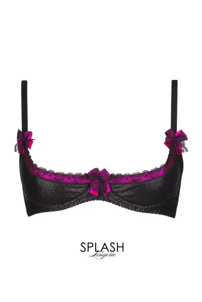 画像7: V-6551 | オープンバストブラジャー・シェルフブラ | AxamiSexy アクサミセクシー (7)