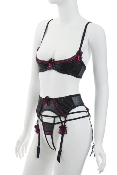 画像15: V-6551 | オープンバストブラジャー・シェルフブラ | AxamiSexy アクサミセクシー (15)