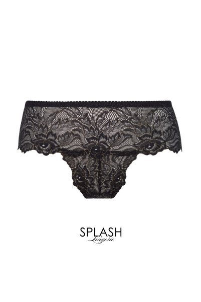 画像2: V-8265 | ブラジリアンタンガ・総レース・バラ柄 | AxamiSexy アクサミセクシー (2)