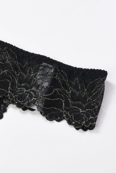 画像8: V-8265 | ブラジリアンタンガ・総レース・バラ柄 | AxamiSexy アクサミセクシー (8)