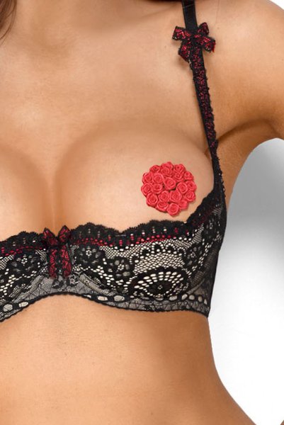 画像4: V-8301 | オープンバストブラジャー・シェルフブラ | AxamiSexy アクサミセクシー (4)