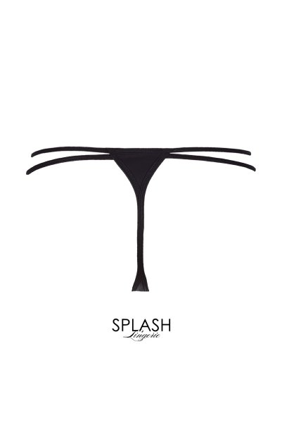 画像6: V-8348 | Gストリング・Tバック・Wストリング・レザー風 | AxamiSexy アクサミセクシー (6)