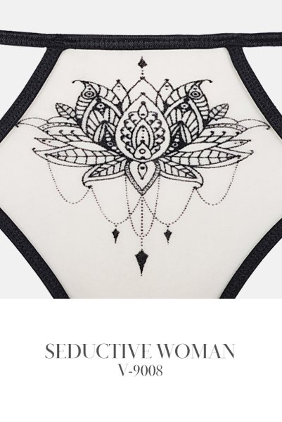 画像16: V-9008 | タンガ・Tバック・フロント刺繍 | AxamiSexy アクサミセクシー (16)