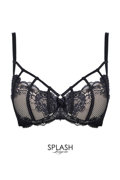 画像7: V-8971 | セミソフトブラジャー・ストラッピー | AxamiSexy アクサミセクシー| 輸入下着・高級ランジェリー   (7)