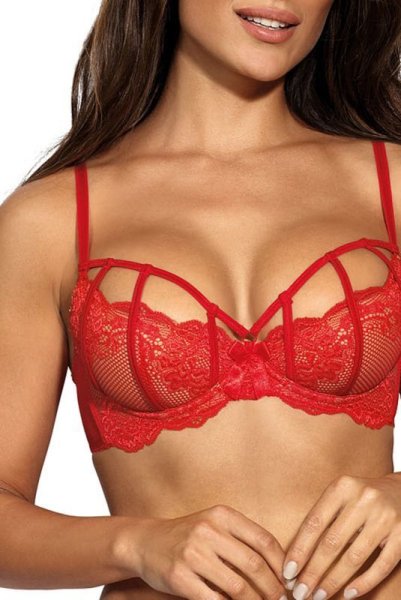 画像3: V-8981 | セミソフトブラジャー・ストラッピー | AxamiSexy アクサミセクシー| 輸入下着・高級ランジェリー   (3)