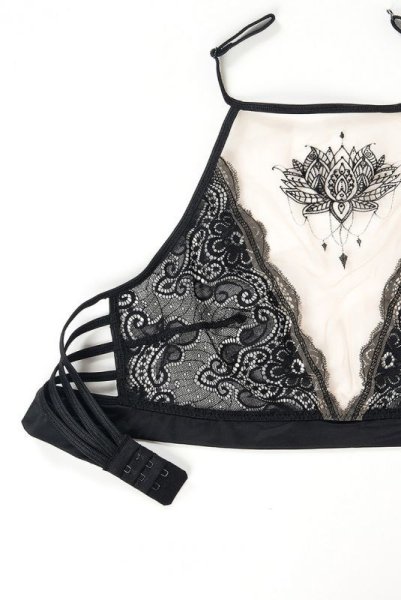 画像13: V-9010 | ブラレット・ノンパテッドブラ・シースルー | AxamiSexy アクサミセクシー| ※メール便対象商品※輸入下着・高級ランジェリー   (13)