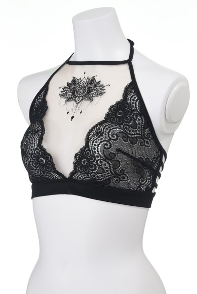 画像9: V-9010 | ブラレット・ノンパテッドブラ・シースルー | AxamiSexy アクサミセクシー| ※メール便対象商品※輸入下着・高級ランジェリー   (9)