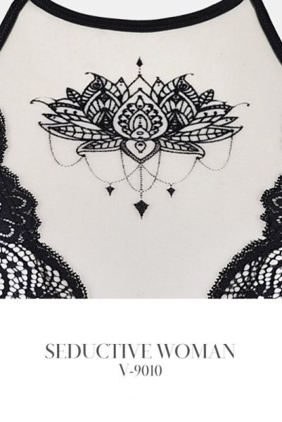 画像14: V-9010 | ブラレット・ノンパテッドブラ・シースルー | AxamiSexy アクサミセクシー| ※メール便対象商品※輸入下着・高級ランジェリー   (14)