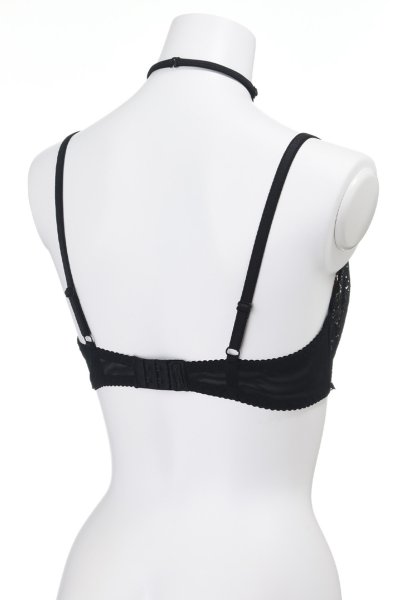 画像10: V-9021 | チョーカー付きセミソフトシェルフブラジャー・オープンバスト | AxamiSexy アクサミセクシー (10)