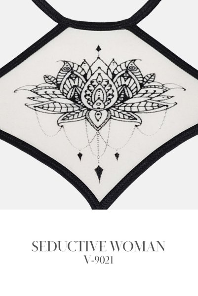 画像16: V-9021 | チョーカー付きセミソフトシェルフブラジャー・オープンバスト | AxamiSexy アクサミセクシー (16)