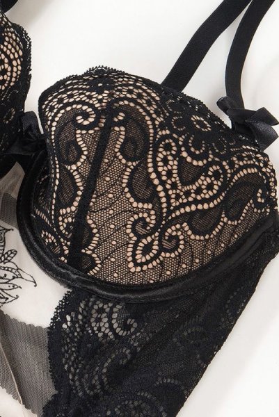 画像11: V-9031 | ロングブラジャー・デミカップ・1/2カップ | AxamiSexy アクサミセクシー| 輸入下着・高級ランジェリー   (11)