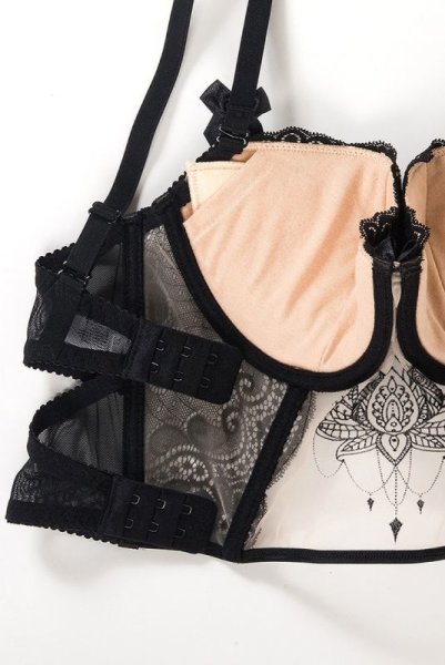 画像13: V-9031 | ロングブラジャー・デミカップ・1/2カップ | AxamiSexy アクサミセクシー| 輸入下着・高級ランジェリー   (13)