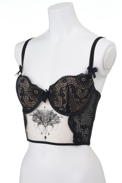 画像8: V-9031 | ロングブラジャー・デミカップ・1/2カップ | AxamiSexy アクサミセクシー| 輸入下着・高級ランジェリー   (8)